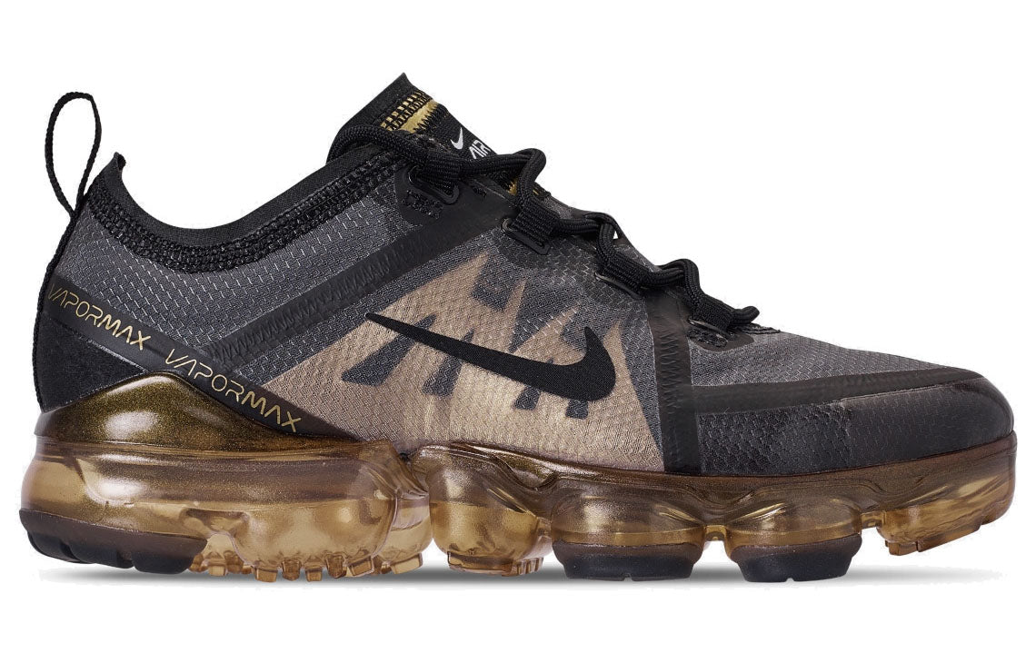 Nike Air VaporMax 2019 Black Metallic Gold AR6631-002 KICKSOVER