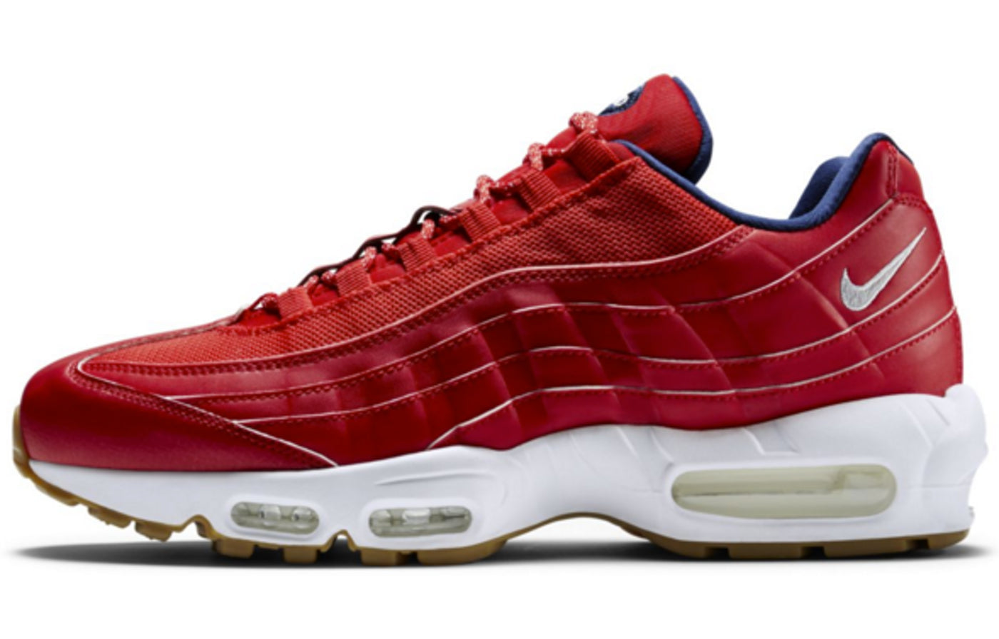 Nike Air Max 95 Premium 'USA' University Red/White-Midnight Navy 538416-614