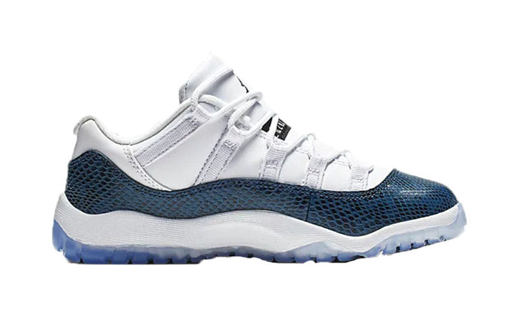 Air Jordan 11 Retro Low PS 'Navy Snakeskin' 2019 White/Black-Navy CD6848-102