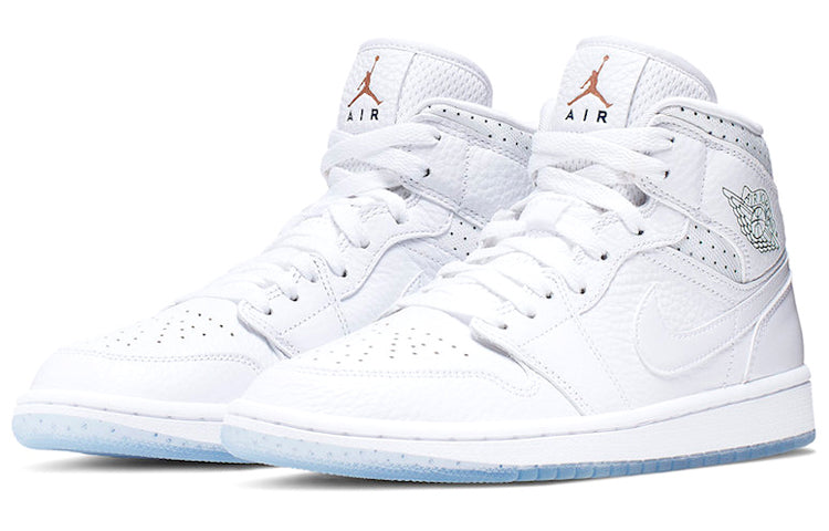 Womens WMNS Air Jordan 1 Mid White CI9100-100