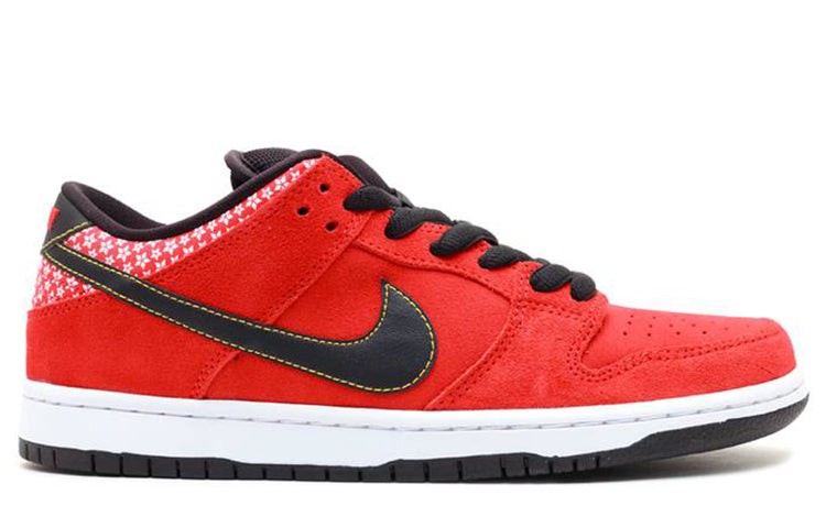 Nike Dunk Low Premium SB Skateboard 'Firecracker' Challenge Red/Black-White 313170-602 sneakmarks