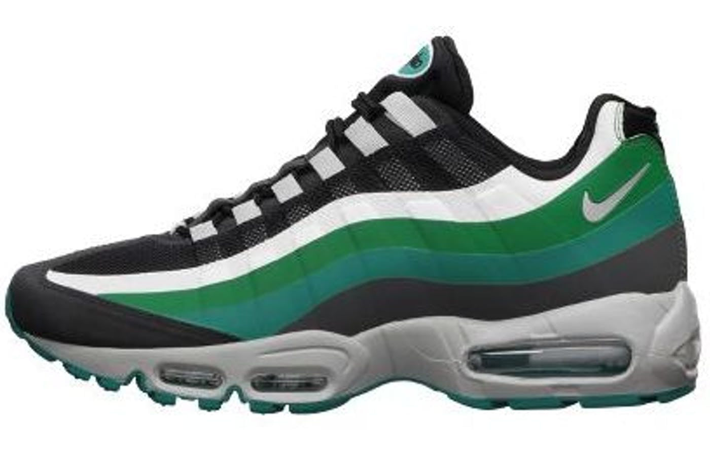 Nike Air Max 95 Ns Nfl 'Philadelphia Eagles' Black/Metallic Silver (Philadelphia) 542052-024