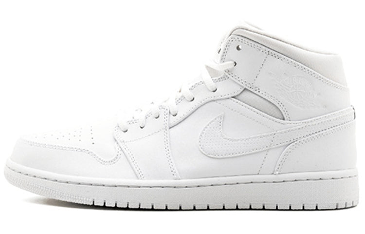 Air Jordan 1 Mid White 554724-110