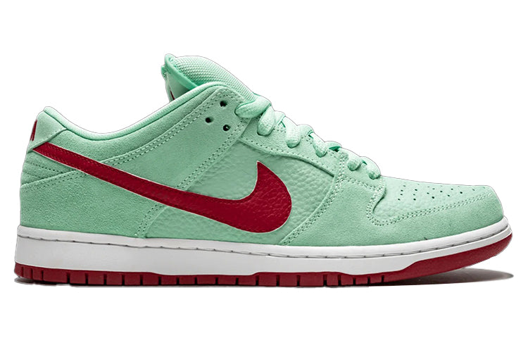 Nike Dunk Low Pro SB Skateboard 'Mint Red' Medium Mint Gym Red 304292-360 sneakmarks