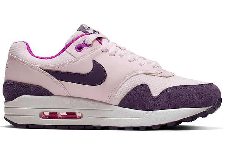 Nike Womens Air Max 1 'Grand Purple' Light Soft Pink/Grand Purple/Hyper Violet/Summit White 319986-610