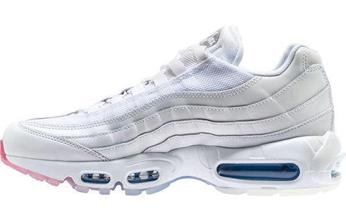 Nike Air Max 95 'Glacier Blue' White/Photo Blue-Glacier Blue-Metallic Silver AQ7981-100 sneakmarks