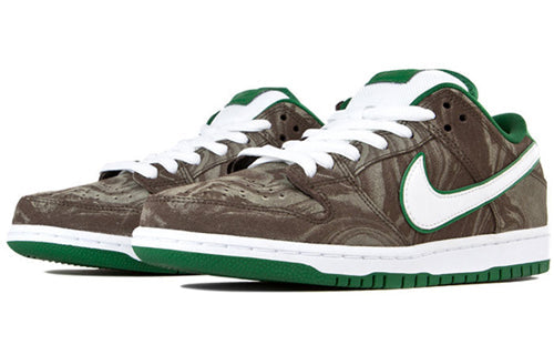 Nike SB Skateboard Dunk Low Prm 'Coffee' khaki/white-pine green-baroque brown 313170-213 sneakmarks