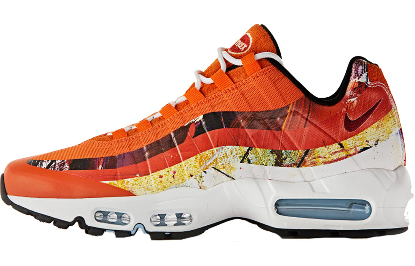 Nike Dave White x Size? x Air Max 95 'Fox' Red Red 872640-600