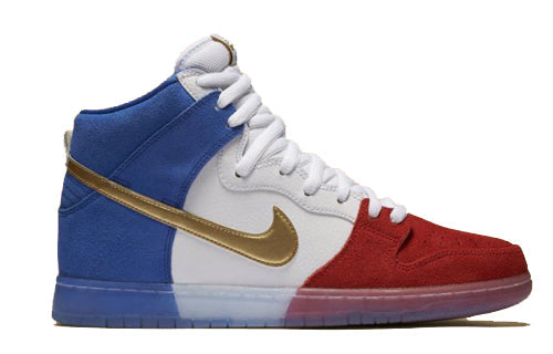 Nike SB Skateboard Dunk High Tricolor 313171-674 sneakmarks