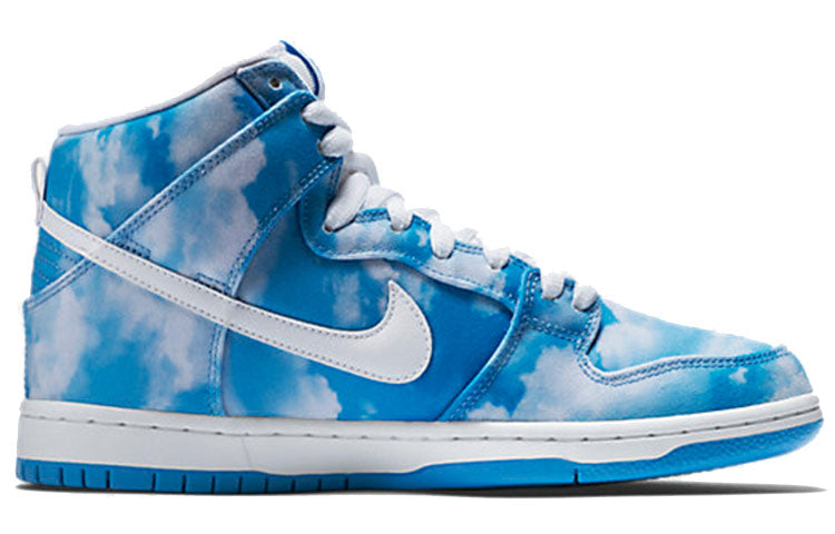 Nike SB Skateboard Dunk High 'Cloud' University Blue/White-University Blue 305050-414 sneakmarks