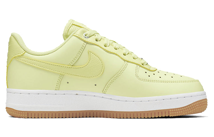 Nike Womens Air Force 1 Low Premium Luminous Green Luminous Green/Gum Medium Brown-White 896185-302