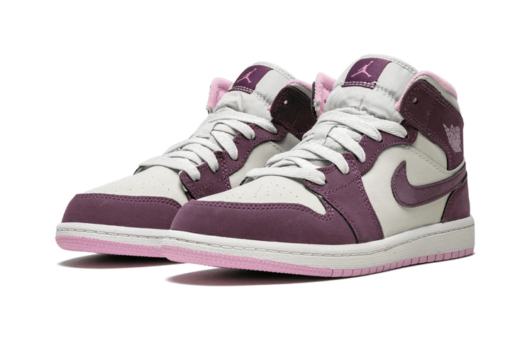 Air Jordan 1 Mid PS 'Sand Purple' Pro Purple/Desert Sand 640737-500