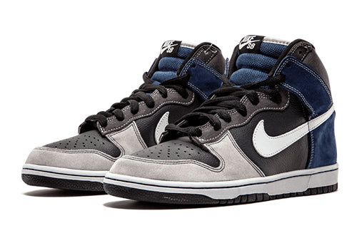 Nike Dunk High Pro SB Skateboard 'Un-Futuras' Anthracite/Mtlc Summit Wht 305050-015 sneakmarks