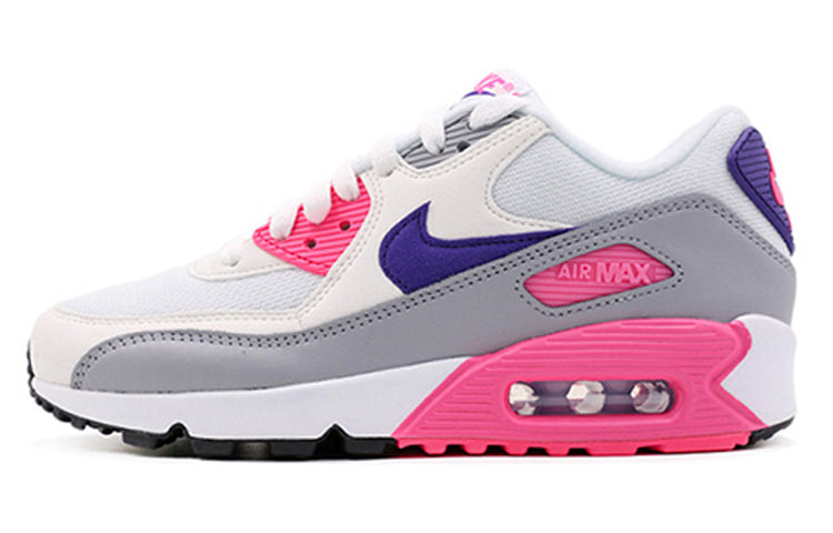 Nike Womens Air Max 90 White Court Purple 325213-136 KICKSOVER