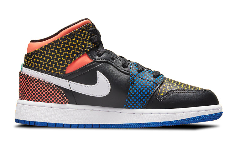 Air Jordan 1 Mid Multi-Color (GS) DC4092-001