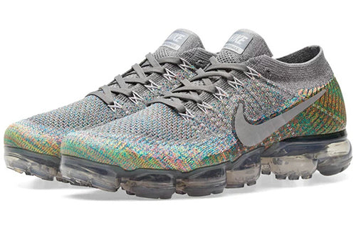 Nike Air VaporMax 'Grey Multi' Dark Grey/Reflect Silver-Blue Orbit 849558-019 KICKSOVER