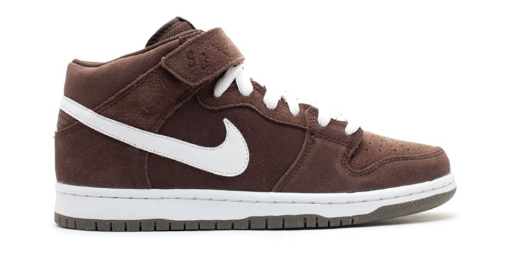 Nike Dunk Mid Pro Sb Brq Brown/White-Gm Drk Brwn 314383-219