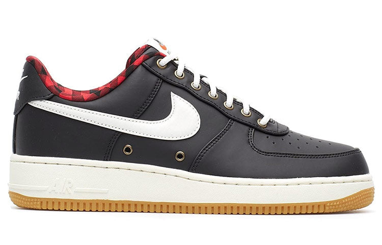 Nike Air Force 1 Low '07 LV8 'Lumberjack Pack' Black/Sail/Action Red/Gum Light Brown 718152-015