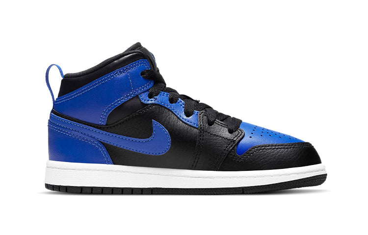 Air Jordan 1 Mid PS 'Hyper Royal' Black/Hyper Royal/White 640734-077