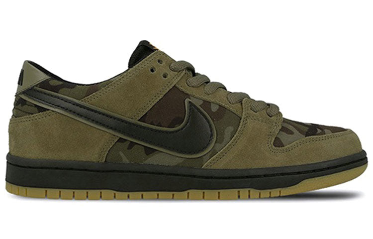 Nike SB Skateboard Zoom Dunk Low Pro Camo 854866-209 sneakmarks