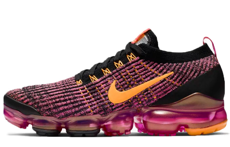 Nike Womens Air VaporMax Flyknit 3 Laser Fuchsia Orange AJ6910-600