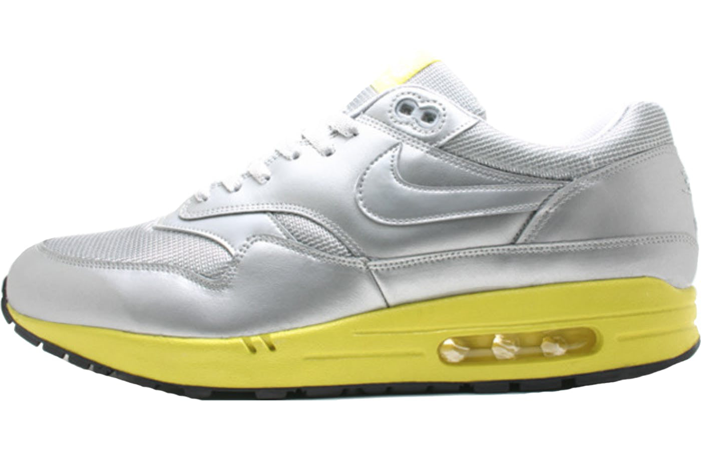 Nike Air Max 1 Premium 'CMYK Pack' Metallic Silver/Metallic Silver/Zest/Anthracite 309717-002