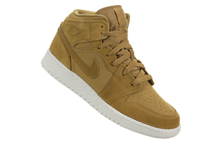 Air Jordan 1 Mid BG GOLDEN HARVEST/SAIL 554725-725