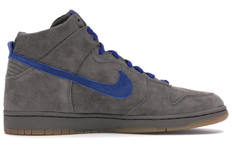 Nike Dunk High Pro SB Skateboard 'Iron' Iron/Sport Royal-White 305050-241 sneakmarks