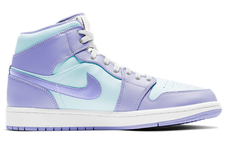 Air Jordan 1 Mid Purple Pulse 554724-500