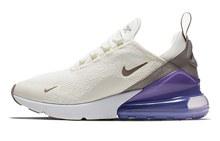 Nike Womens Air Max 270 'Sail Lilac' Sail/Space Purple-White-Pumice AH6789-107