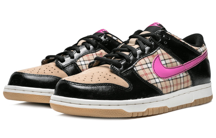 Nike Dunk Low GS Hemp/Pinkfire Ii-Sail-Light Brown 309601-264 sneakmarks