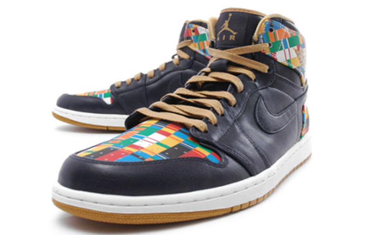 Air Jordan 1 Retro High World Basketball Festival - Obsidian 539542-435