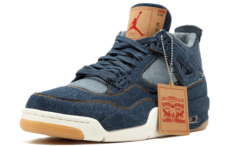 Air Jordan 4 Retro Levis NRG Levis - Navy Denim AO2571-401