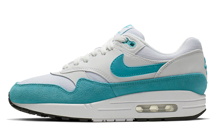 Nike Womens Air Max 1 'Light Blue Fury' White/Light Blue Fury/Black 319986-117