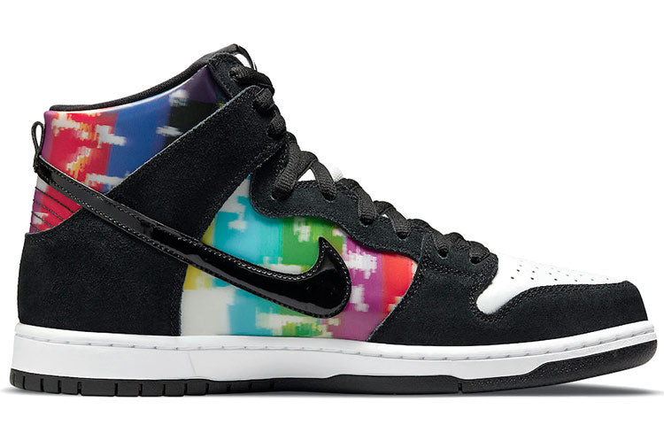 Nike SB Skateboard Dunk High Pro TV Signal CZ2253-100 sneakmarks