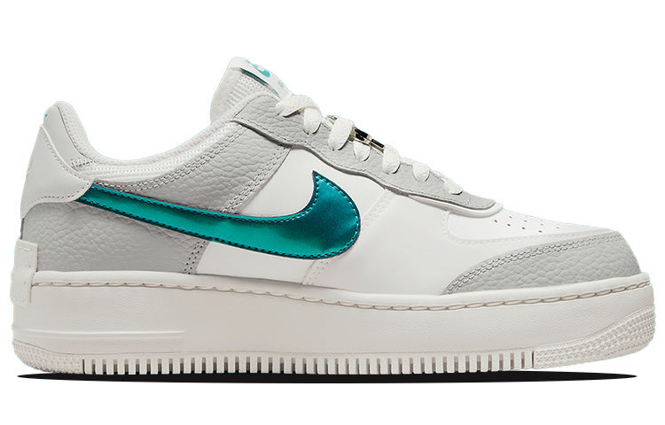 Nike Air Force 1 Low Shadow Metallic Teal DR7856-100 KICKSOVER