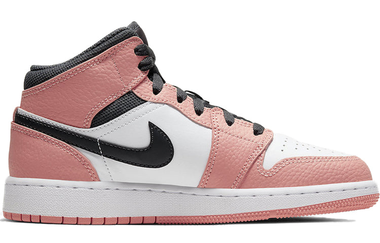 Air Jordan 1 Mid GS Pink Quartz 555112-603