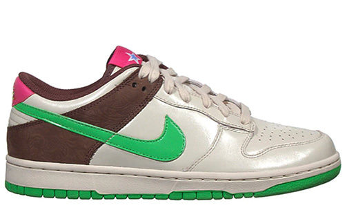 Nike Womens WMNS Dunk Low Premium Birch/Green Bean-Dark Cinder-Lake Blue 314384-231 sneakmarks