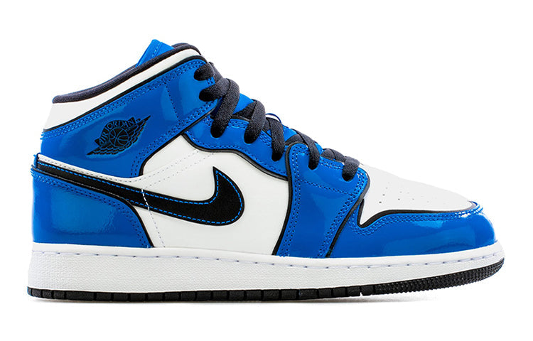 Air Jordan 1 Mid SE GS 'Signal Blue' Signal Blue (GS) BQ6931-402