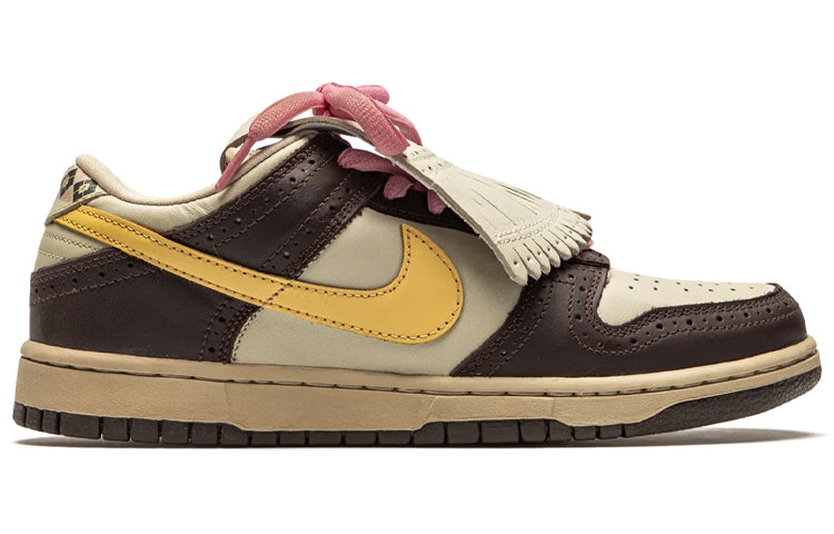 Nike Dunk Low Premium SB Skateboard 'Golf' Net/Maize-Baroque Brown 313170-171 sneakmarks