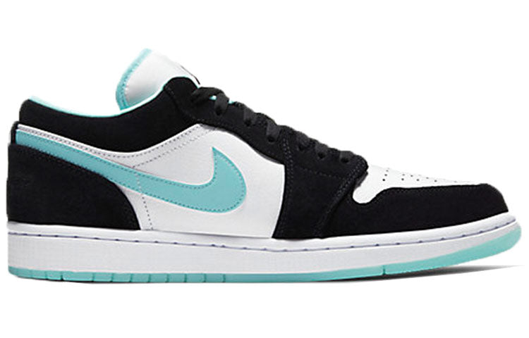 Air Jordan 1 Low White Black Island Green CQ9828-131