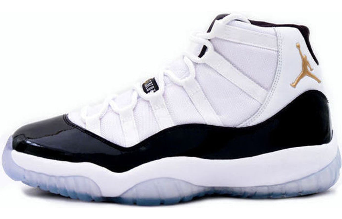 Air Jordan 11 Retro 'Concord - Defining Moments Pack' White/Metallic Gold-Dark Concord 136046-171