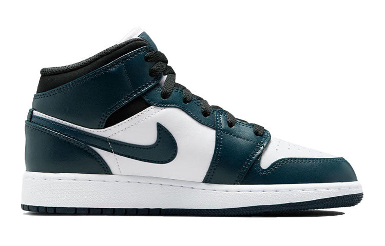 Air Jordan 1 Mid (GS) Dark Teal 554725-411