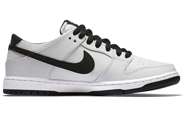 Nike Dunk Low Pro SB Skateboard 'Ishod Wair' White/Black-White 819674-101 sneakmarks