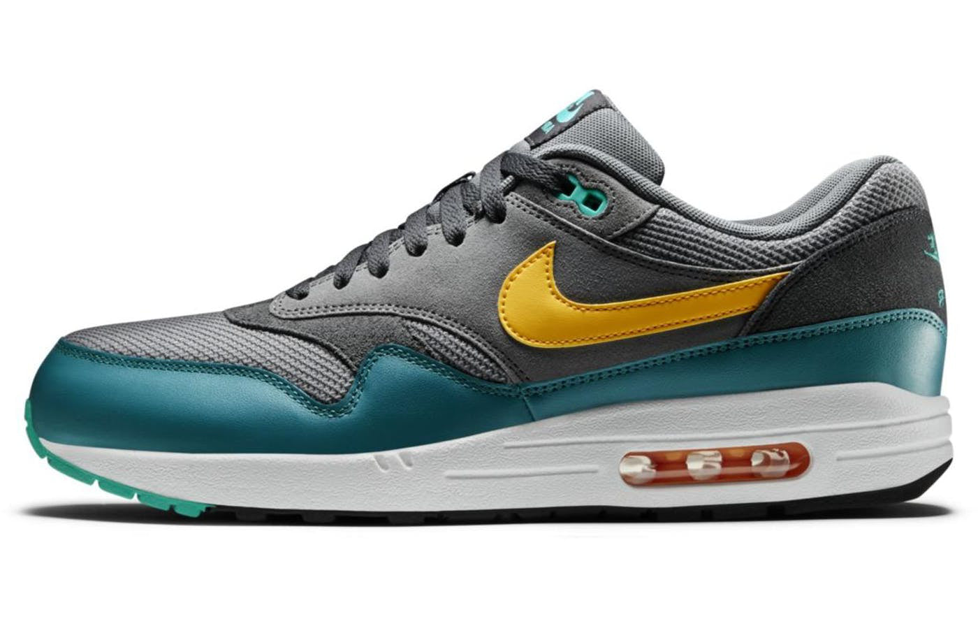 Nike Air Max 1 Essential 'Cool Grey Orange' Cool Grey/Laser Orange/Catalina/Anthracite 537383-018