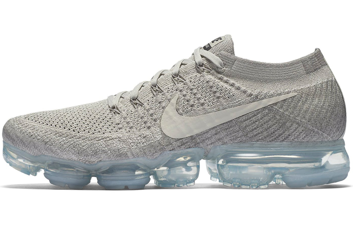 Nike Air VaporMax Flyknit Pale Grey 849558-005 KICKSOVER