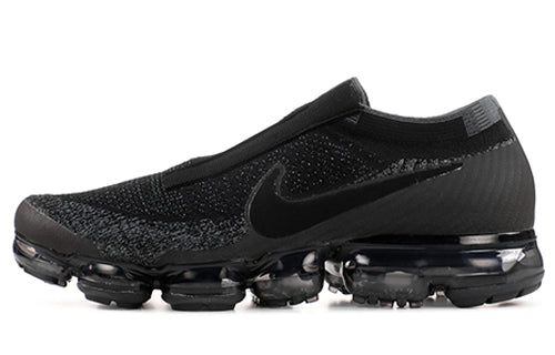 Nike Air Vapormax Flyknit SE Laceless - Black Dark Grey AQ0581-001 KICKSOVER