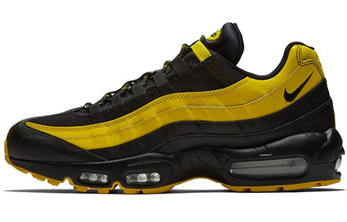 Nike Air Max 95 'Frequency Pack' Black/Black-Tour Yellow-White AV7939-001 sneakmarks