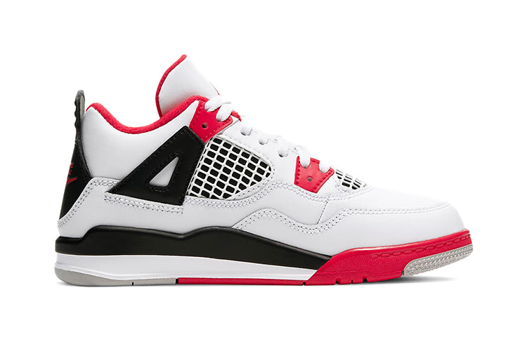 Air Jordan 4 Retro PS 'Fire Red' 2020 White/Black/Tech Grey/Fire Red BQ7669-160