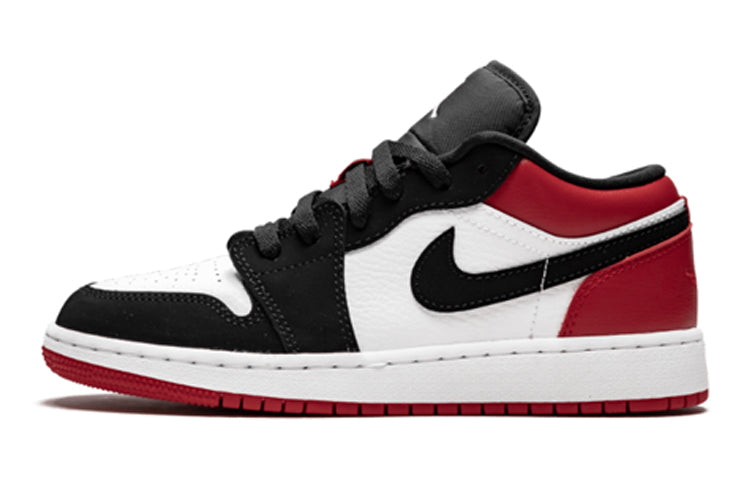 Air Jordan 1 Low GS Black Toe 553560-116